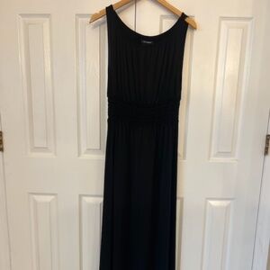 Max Edition Maxi Dress Black Cinched Waist L